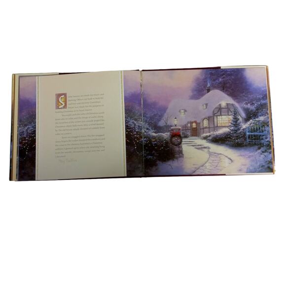 I'll Be Home for Christmas Painter of Lights Thomas Kinkade Lighted Path Book - Picture 7 of 15